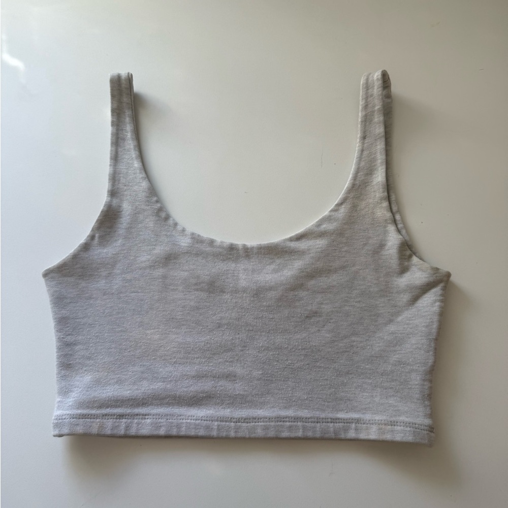 Brandy Melville Lydia Tank Light Gray